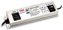 Источник питания AC-DC, 199.5Вт, IP67, вход 100…305В AC, 47…63Гц/142…431В DC, ККМ, выход 57...114В/1750мА, изоляция 3750В AC, в кожухе 244х71х37.5, -40…+85С (корпус), DALI димминг | код ELG-200-C1750DA | MeanWell