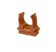 Крепеж-клипса для монтаж. пист. d20 мм (100 шт) оранжевая EKF-Plast | код derjp-z-20o | EKF