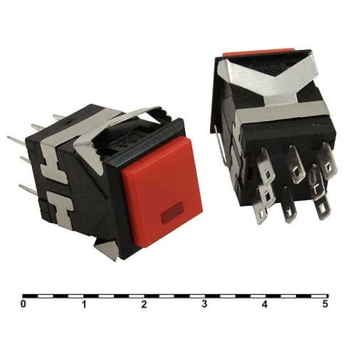 Кнопочный переключатель RUICHI KD2-22BRG | код 83063 | Ruichi Кнопочный переключатель RUICHI KD2-22BRG | код 83063 | Ruichi