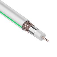 Кабель коаксиальный SAT 703 B RUICHI, Cu/Al/Cu, 75%, 75 Ом, бухта 100 м, белый | код 113046 | Ruichi