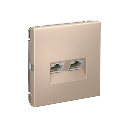 ARTGALLERY РОЗЕТКА двойная компьютерная RJ45+RJ45, кат. 5е, механизм, ПЕСОЧНЫЙ | код GAL001285 | Systeme Electric фото 3 ARTGALLERY РОЗЕТКА двойная компьютерная RJ45+RJ45, кат. 5е, механизм, ПЕСОЧНЫЙ | код GAL001285 | Systeme Electric фото 3