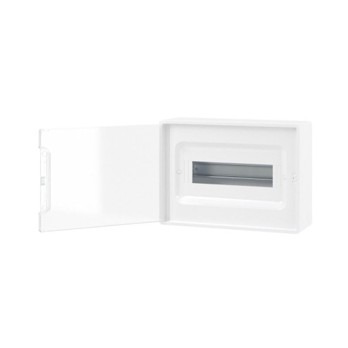 Щиток 12 мод настенный FRAME ЩРн-П-12, белый, с прозрачной дверцей, с 2 шинами PEN на 6 и 8 отв. F12W1WT DKC | код F12W1WT | DKC фото 3