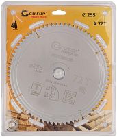 Диск пильный по дереву с тефлоновым покрытием 72Т, Profi plus, 255x1,8/2,6x32/30/25,4/20 мм | код 75-25572Т | FIT