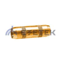 Муфта соединительная 14 мм, латунь | код 90223 | ЕЗЕТЕК