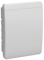 Корпус пластиковый ЩРВ-П-24 IP41 бел. дверь TEKFOR | код TF5-KP13-V-24-41-K01-K01 | IEK