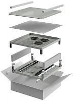 ITK LINEA N Компл. осн. и крыша 600х1000мм шкафа 28-47U сер. | код LN35-XXX61-Y | ITK by IEK