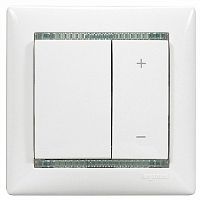 Светорегулятор клавишный VALENA CLASSIC, 600 Вт, белый | код. 770074 | Legrand