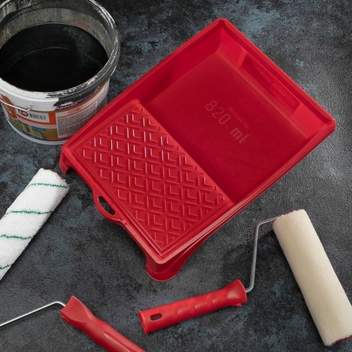 Кюветка (ванночка) малярная 260х270 мм, белая | код 89-0143 | REXANT