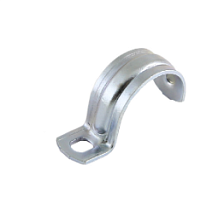 Скоба металлическая однолапковая с внутр. d 21-22 мм (10 шт) TDM | код SQ0409-1006 | TDM