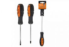 Отвертка шлицевая двухкомпонентная, CR-V тип SL4.0x75, серия Алмаз TDM | код SQ1006-1003 | TDM