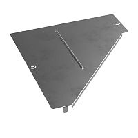 Крышка переходника левого Стандарт INOX (AISI 304) 500х150 Промрукав | код PR16.4305 | ПРОМРУКАВ