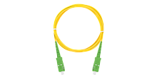 Шнур NIKOMAX волоконно-оптический, соединительный, одномодовый 9/125мкм, стандарта OS2, SC/APC-SC/APC, одинарный, LSZH нг(A)-HFLTx, 2мм, желтый, 2м | код NMF-PC1S2C2-SCA-SCA-002 | NIKOMAX