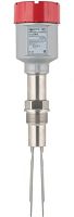 Вибрационный датчик предельного уровня сыпучих материалов в корпусе из нерж. стали, -40 +250 С, Pmax=10 bar, 22-265 VAC - 20-46 VDC, IP 67, чувств. от 10 г/л, соединение- резьба G 1 1/2 , нерж. сталь 304, удлинение 200 мм, нерж. сталь 304, выход- реле DPD
