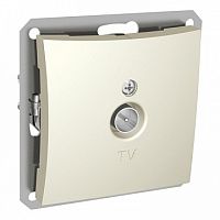 Розетка TV ДУЭТ, одиночная, бежевый | код. WDE000291 | Schneider Electric