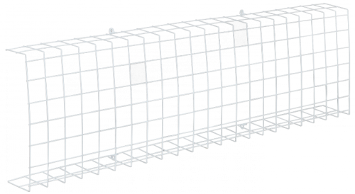 Решетка защитная для LED ДВО 1280х370х95мм белая IEK | код LT-DVO0D-R-1280-K01 | IEK