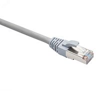 Шнур коммутационный F/UTP категория 5e LSZH нг(А)-HF 5,0 м, серый DATAREX | код DR-191015 | Datarex