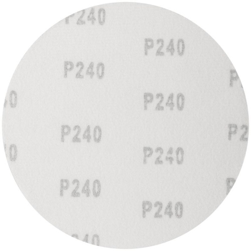 Круги шлифовальные сплошные (липучка), алюминий-оксидные, 150 мм, 5 шт Р 240 | код 39809 | FIT фото 2