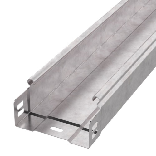 Лоток неперфорированный 150х80х3000 (0,55 мм) (6 м/уп) ЭлектроЛоток | код PR08.0181 | ПРОМРУКАВ