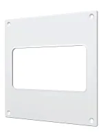 Накладка торцевая пластик 150х150 для воздуховода 60х120 | код 612НПП | ERA