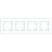 Рамка 4-местн City бел. | код С1114-001 | GUSI