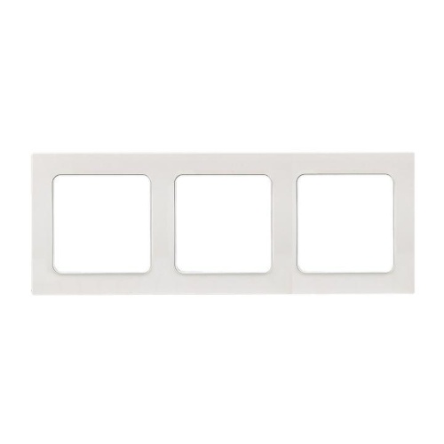 Стокгольм Рамка 3-местная белая PROxima | код EZM-G-302-20 | EKF Стокгольм Рамка 3-местная белая PROxima | код EZM-G-302-20 | EKF