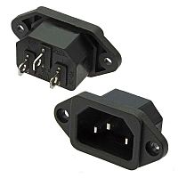 Разъём питания RUICHI AC-016, одинарный | код 65325 | Ruichi