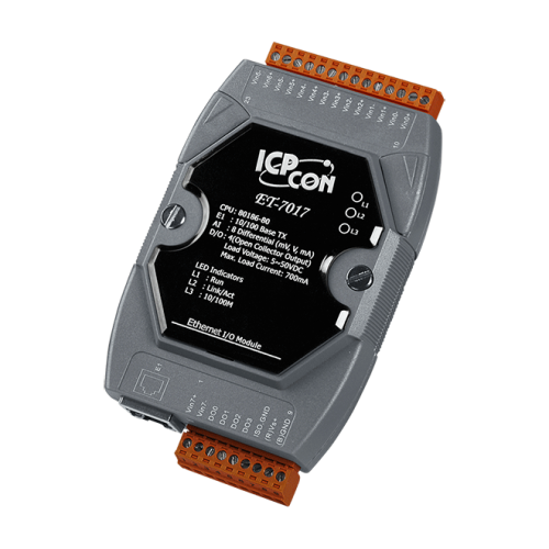 ET-7017 CR Ethernet I/O Module with 8-ch AI, 4-ch DO (RoHS) | код 00-06018184 | ICP DAS ET-7017 CR Ethernet I/O Module with 8-ch AI, 4-ch DO (RoHS) | код 00-06018184 | ICP DAS