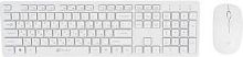 Клавиатура + мышь Оклик 240M клав:белый мышь:белый USB беспроводная slim Multimedia (1091258) | код 1091258 | Oklick
