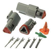 Разъём авт. соединитель RUICHI 3031Y-1.6-21/11, 12/ 24 (DC) В | код 107118 | Ruichi