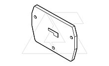 Концевой сегмент для клеммы DR 2,5/5.2L (mini), 1.5мм, серый | код 29130102 | Entrelec