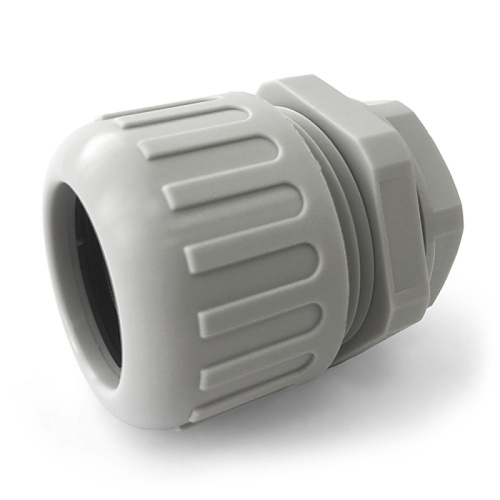 Муфта вводная усиленная (IP68) для гофрированных труб серая ВМУ-ГТ-32 (М32) Промрукав | код PR08.3275 | ПРОМРУКАВ