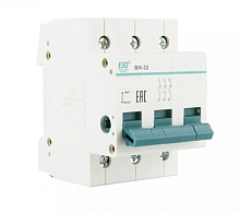 Выключатель нагрузки ВН 32_3 полюса 32А ESQ | код 14.03.04.000001 | ESQ