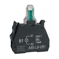 Световой блок OptiSignal D22 A45-LB-VB1 белый 24VACDC ZBVB1 | код 332202 | КЭАЗ