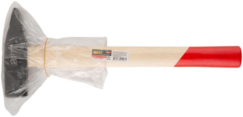 Молоток кованый, деревянная ручка 600 гр | код 44206 | FIT фото 3