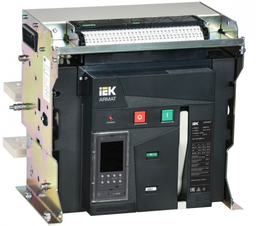 ARMAT Возд. авт. выкл. стац. 3P F 100кА 4000А TD с акс. IEK | код AR-ACB-3FF-100-4000A-TDCF | IEK ARMAT Возд. авт. выкл. стац. 3P F 100кА 4000А TD с акс. IEK | код AR-ACB-3FF-100-4000A-TDCF | IEK