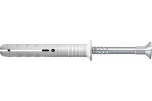 Дюбель-гвоздь 6х60 N D потайной бортик, нейлон , нерж.сталь А2 | код 50368 | Fischer