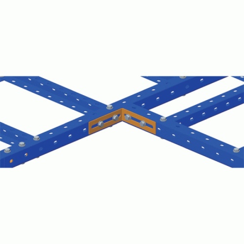 Соединитель угловой 100 мм для стального лестничного лотка, серый | код LAN-LTS-L100-GY | LANMASTER Соединитель угловой 100 мм для стального лестничного лотка, серый | код LAN-LTS-L100-GY | LANMASTER