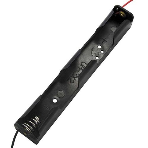 Батарейный отсек RUICHI BH325-1 AA 1x2, открытый | код 59653 | Ruichi