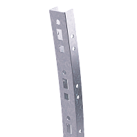 Профиль криволинейный, L1374, толщ.2,5 мм, на 11 рожков | код BPC2911 | DKC