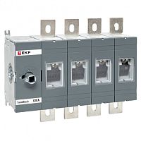 Рубильник 630A 4P без рукоятки управления TwinBlock EKF | код tb-s-630-4p | EKF