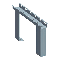 Рама напольная для лотка шириной 150мм | код LAN-MT-KR150-EZ | LANMASTER