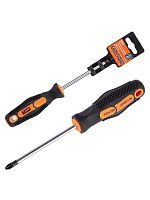 Отвертка позидрайв двухкомпонентная, CR-V тип PZ2x100, серия Алмаз TDM | код SQ1006-1206 | TDM