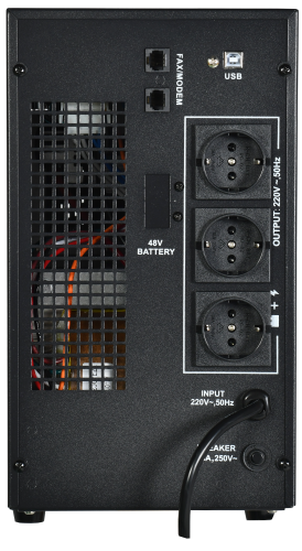 ITK ELECTRA LT ИБП 2кВА/1,6кВт с АКБ 4х7AH USB Schuko | код ELT-2000VA-1-004-S | ITK by IEK фото 2 ITK ELECTRA LT ИБП 2кВА/1,6кВт с АКБ 4х7AH USB Schuko | код ELT-2000VA-1-004-S | ITK by IEK фото 2