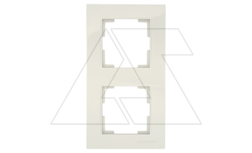 Rita - Рамка 2 поста, вертикальный монтаж, серый | код 2220-800-2203 | Mutlusan Rita - Рамка 2 поста, вертикальный монтаж, серый | код 2220-800-2203 | Mutlusan