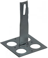 Дер. пр. кр. 6-8мм пл. кр. h=150мм оц. сталь TD IEK | код ZDP85-13-1-68-150 | IEK