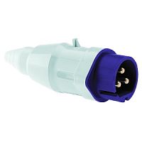 Вилка кабельная 16А 3п, 20-25В, IP44 Bals 446, шт | код 446 | Bals