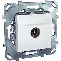 Розетка TV UNICA, оконечная, белый | код. MGU5.464.18ZD | Schneider Electric