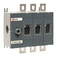 Рубильник PROxima 200А 3P, фронтальное исполнение, без рукоятки | код. tb-s-200-3p | EKF