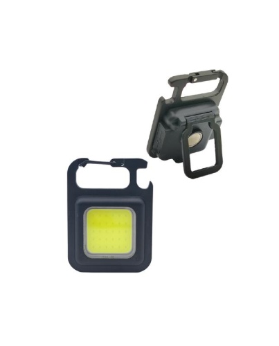 Фонарь-брелок аккумуляторный походный кемпинг 6Вт COB LED Li-po 502030 200мА.ч USB-шнур type C корпус ABS-пластик алюм. открывалка магнит на корпусе карабин регулируемая подставка | код KOC207Lit | КОСМОС Фонарь-брелок аккумуляторный походный кемпинг 6Вт COB LED Li-po 502030 200мА.ч USB-шнур type C корпус ABS-пластик алюм. открывалка магнит на корпусе карабин регулируемая подставка | код KOC207Lit | КОСМОС