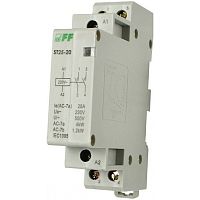 Модульный контактор Контакт 4NO, автоматическое/ручное управление, потребляемая мощность 6,4Вт, 3 модуля, монтаж на DIN-рейке ST40-40-M NEW! | код EA13.001.033 | ЕВРОАВТОМАТИКА ФиФ